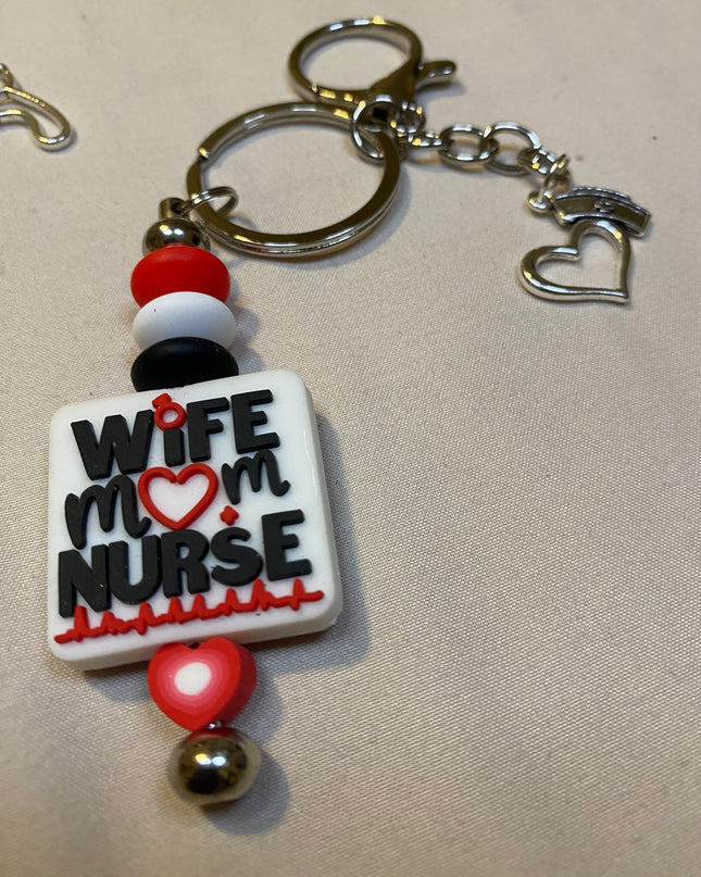 Heartfelt Nurse keychain by Bands by Beauties