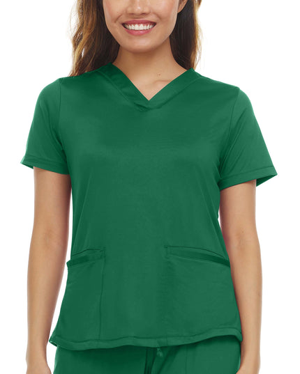 Action Women's V-Neck Slim Top by MediChic