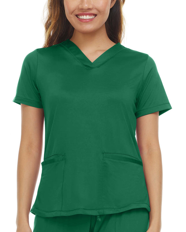 Action Women's V-Neck Slim Top by MediChic
