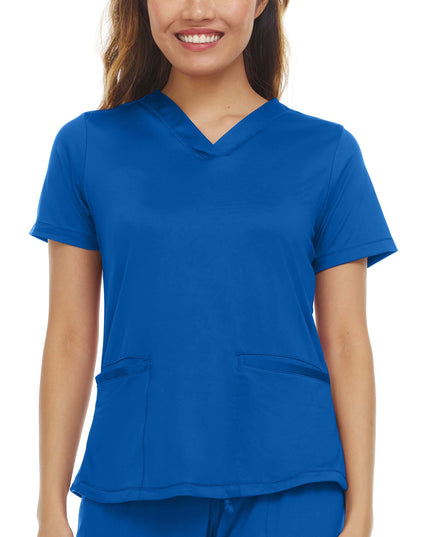 Action Women's V-Neck Slim Top by MediChic