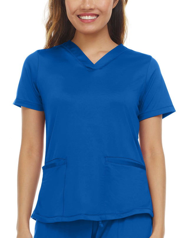 Action Women's V-Neck Slim Top by MediChic