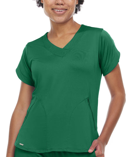 Action Spandex Scrub top by MediChic
