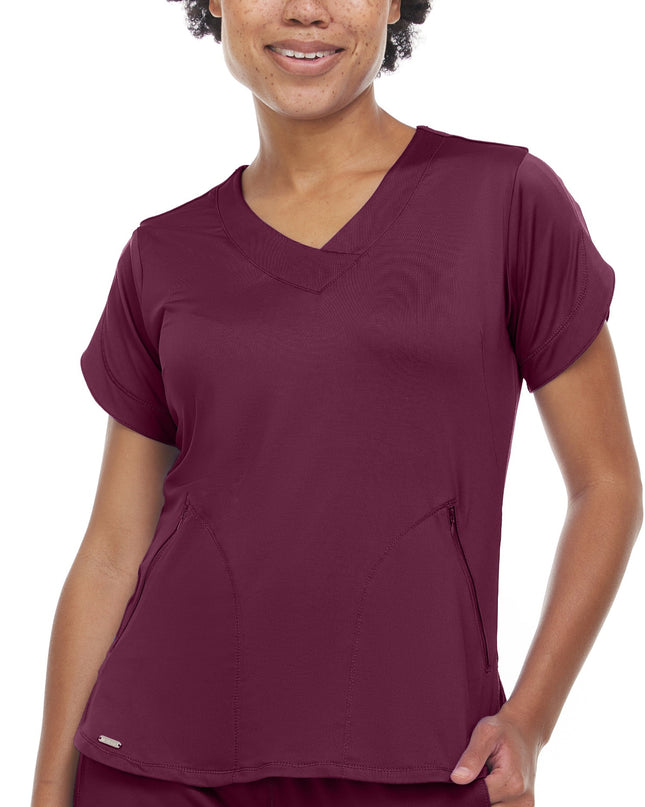 Action Spandex Scrub top by MediChic