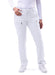 Adar Addition white 6 pocket fitted pants Sonay Uniforms