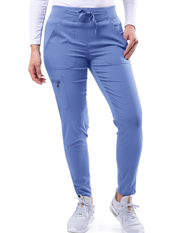ADAR Women's Stylish Jogger Scrub Pants