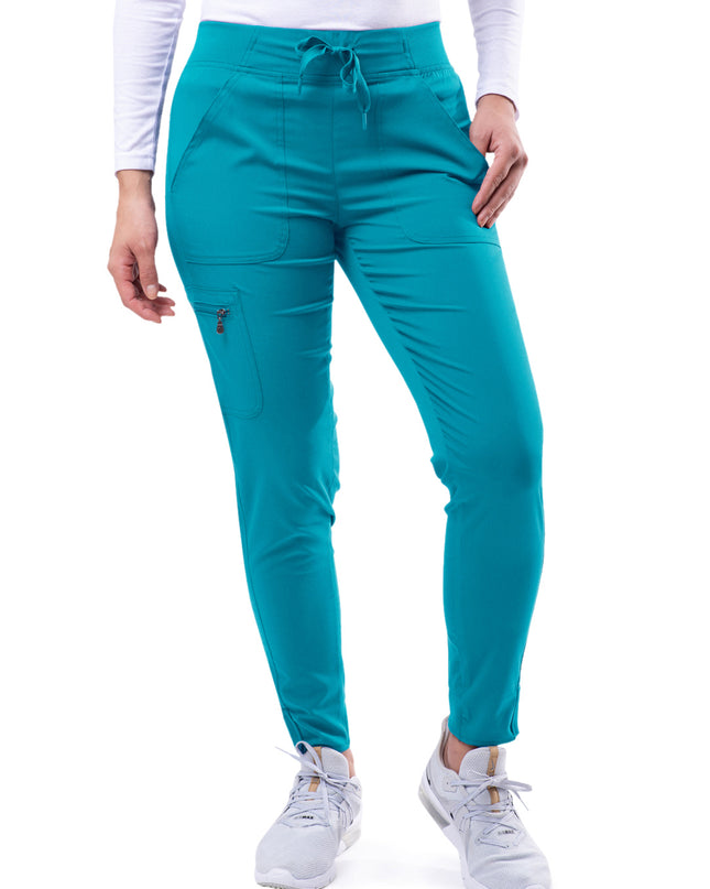 ADAR Women's Stylish Jogger Scrub Pants