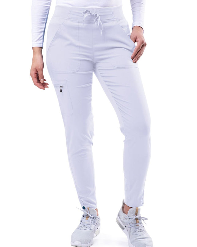 ADAR Women's Stylish Jogger Scrub Pants