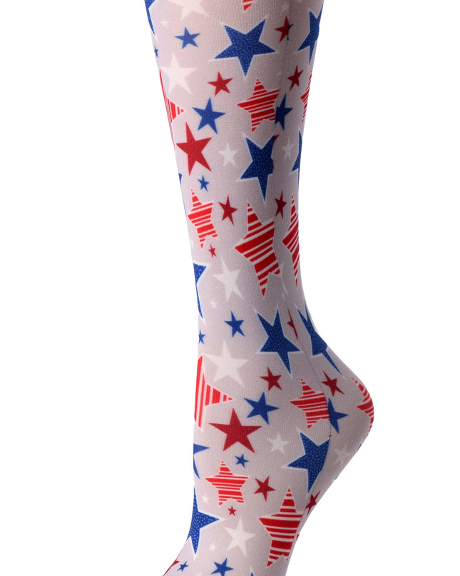 Cutieful American Stars Compression Socks Sheer Beyond Medwear Apparel