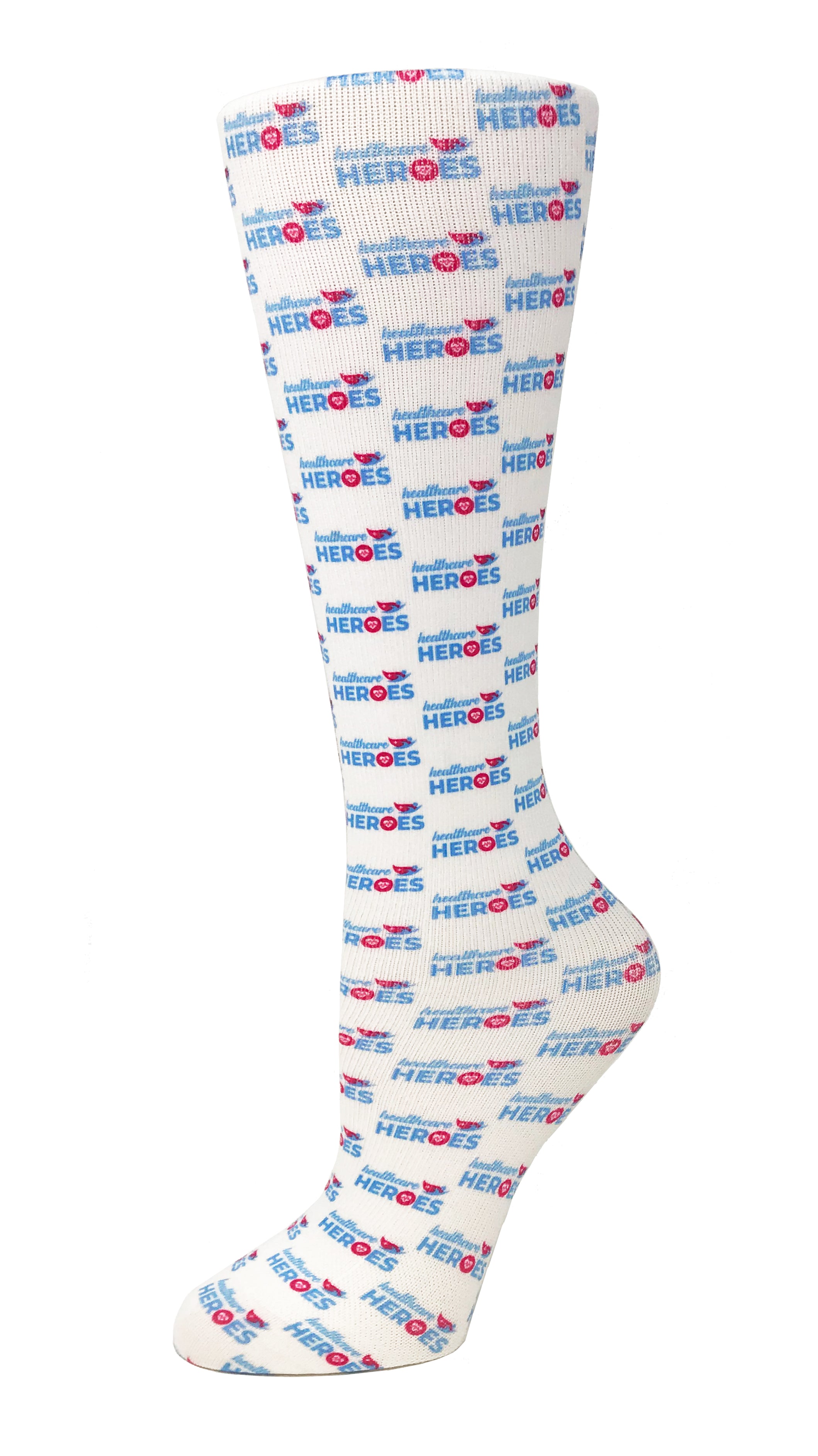 Cutieful Sheer Healthcare Heroes Compression Socks 8-15 mmHG  Beyond Medwear Apparel