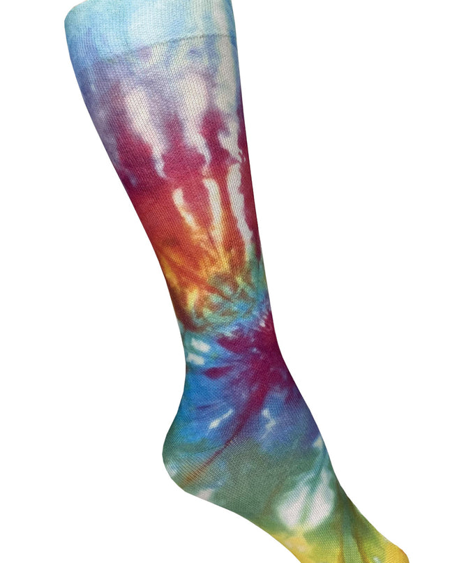Prestige Women's Rainbow Tie Dye Compression Socks