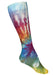 Prestige Women's Rainbow Tie Dye Compression Socks