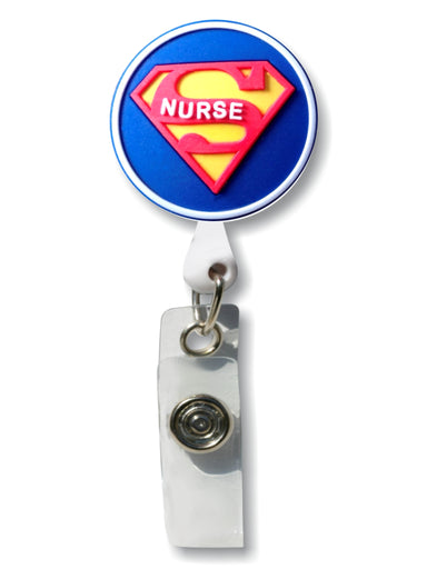 Super hero, Super nurse badge reel