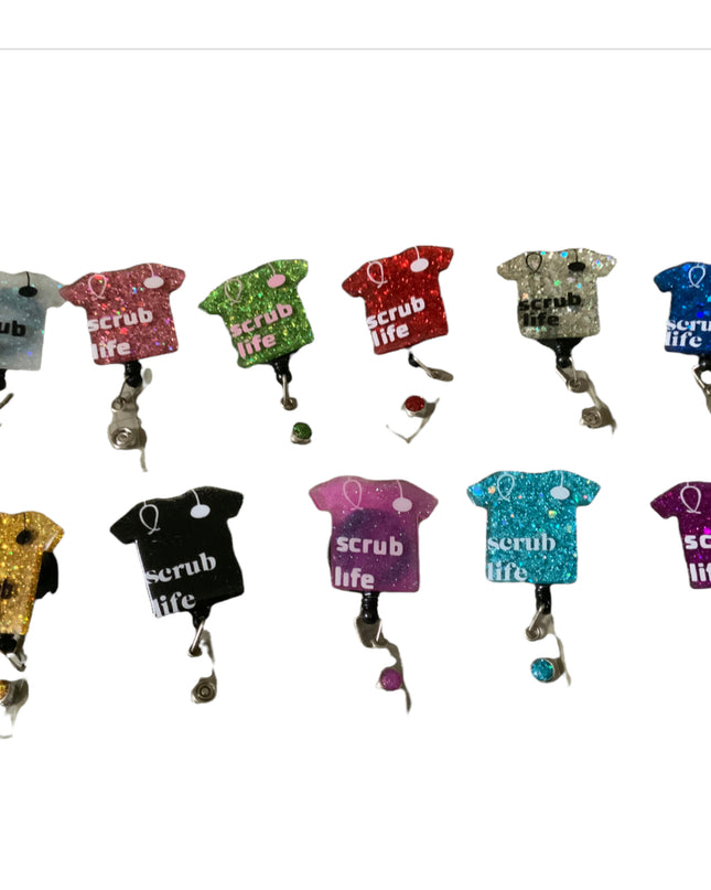 Scrub Life Badge reels