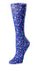 CUTIEFUL SHEER ABSTRACT STARS COMPRESSION SOCK 8-15 MM HG  Beyond Medwear Apparel