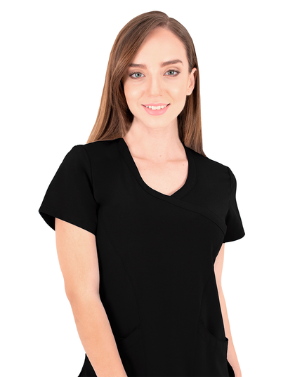 Mock Wrap Top