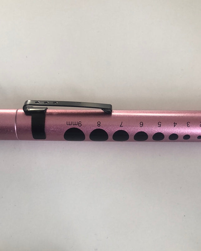 Pupil gauge penlights