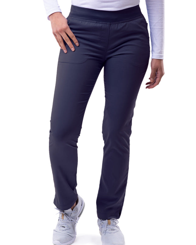 ADAR Pro Women's Navy Blue Skinny Leg Yoga Pant Beyond Medwear Apparel