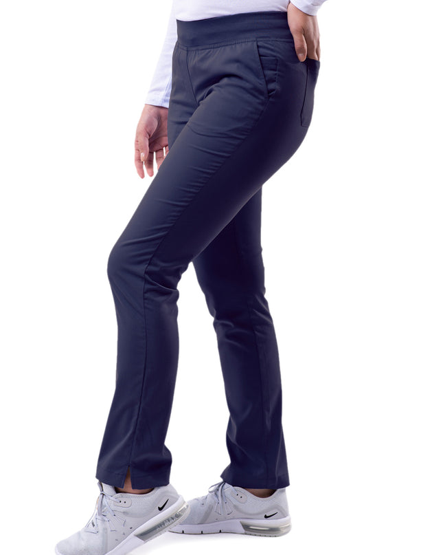 ADAR Pro Women's Navy Blue Skinny Leg Yoga Pant Beyond Medwear Apparel